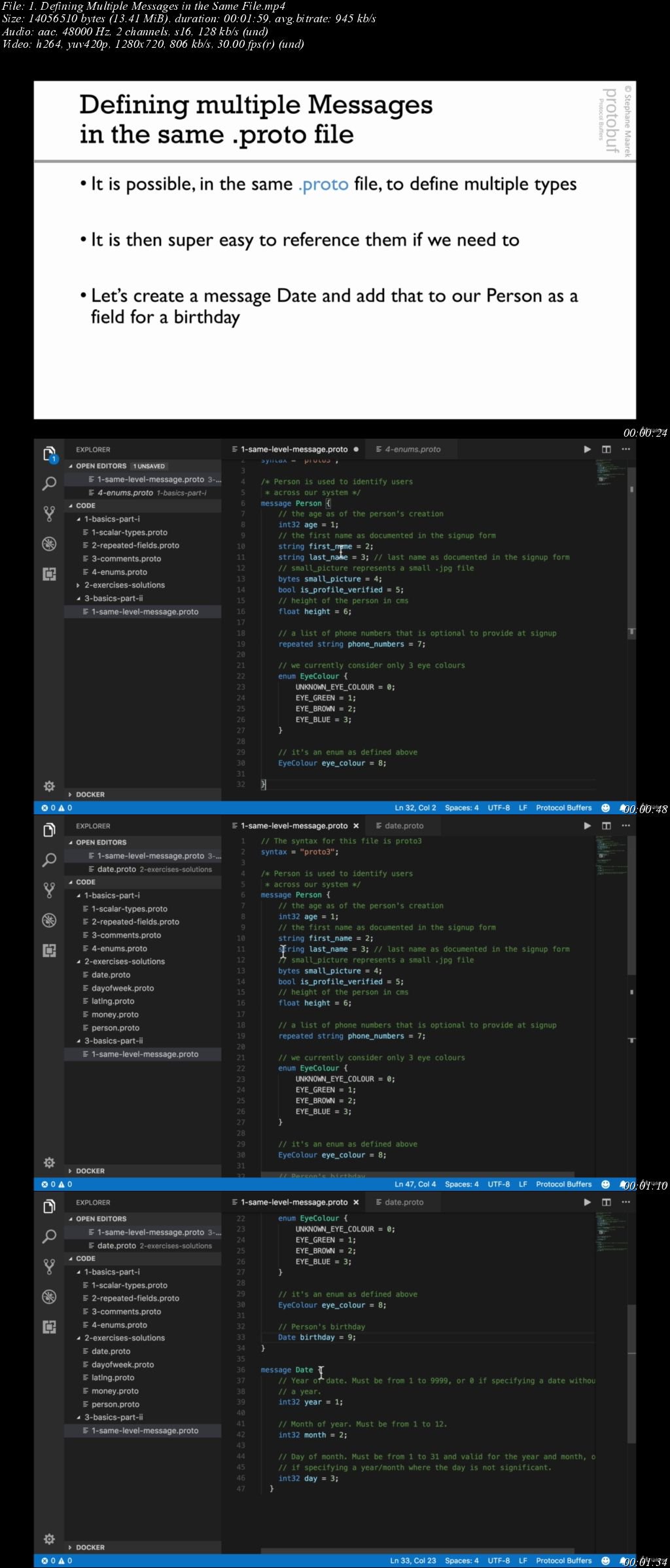 Complete Guide to Protocol Buffers 3 [Java, Golang, Python]