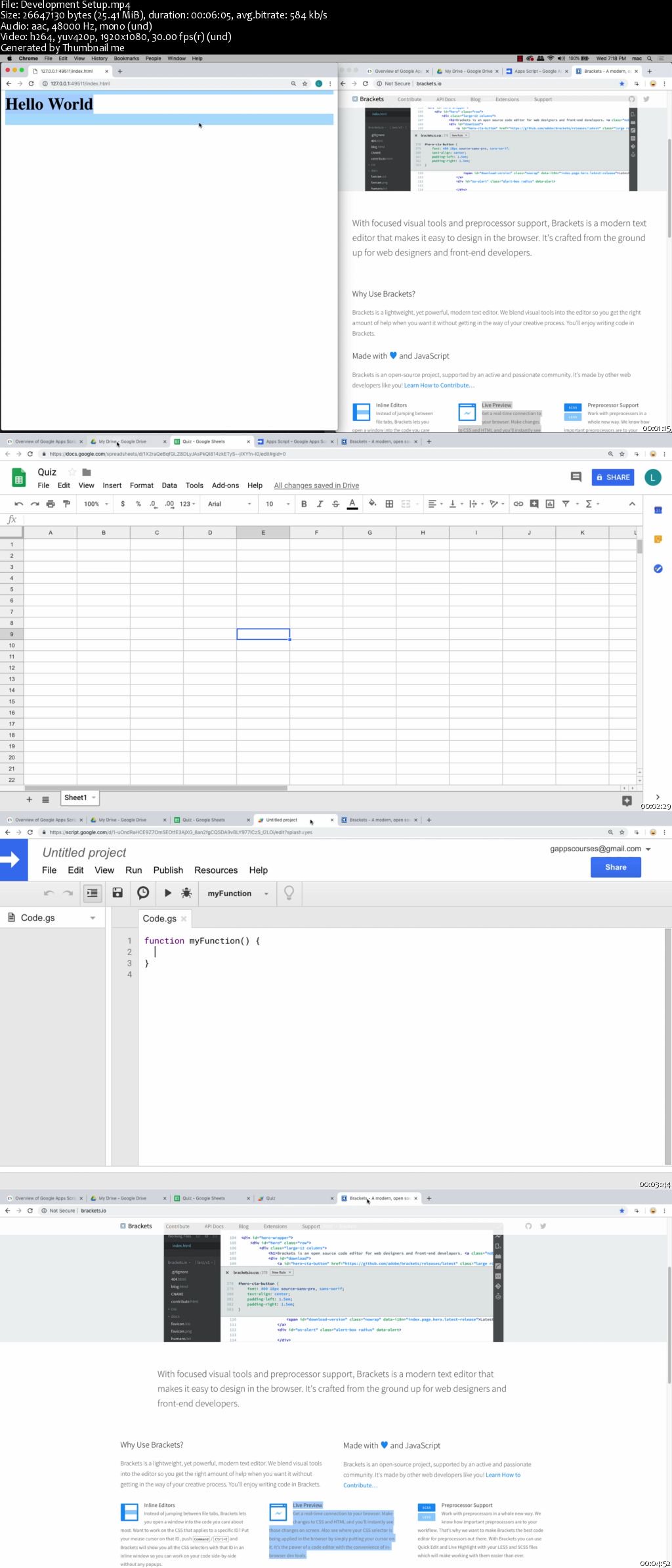 A Dynamic Quiz App using Google Apps Script with Google Sheets as the Data Source