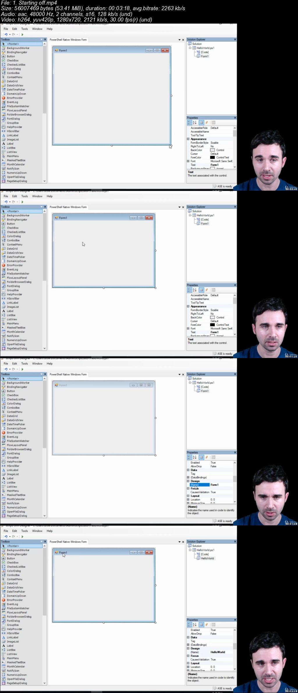 Powershell Tools GUI Basics