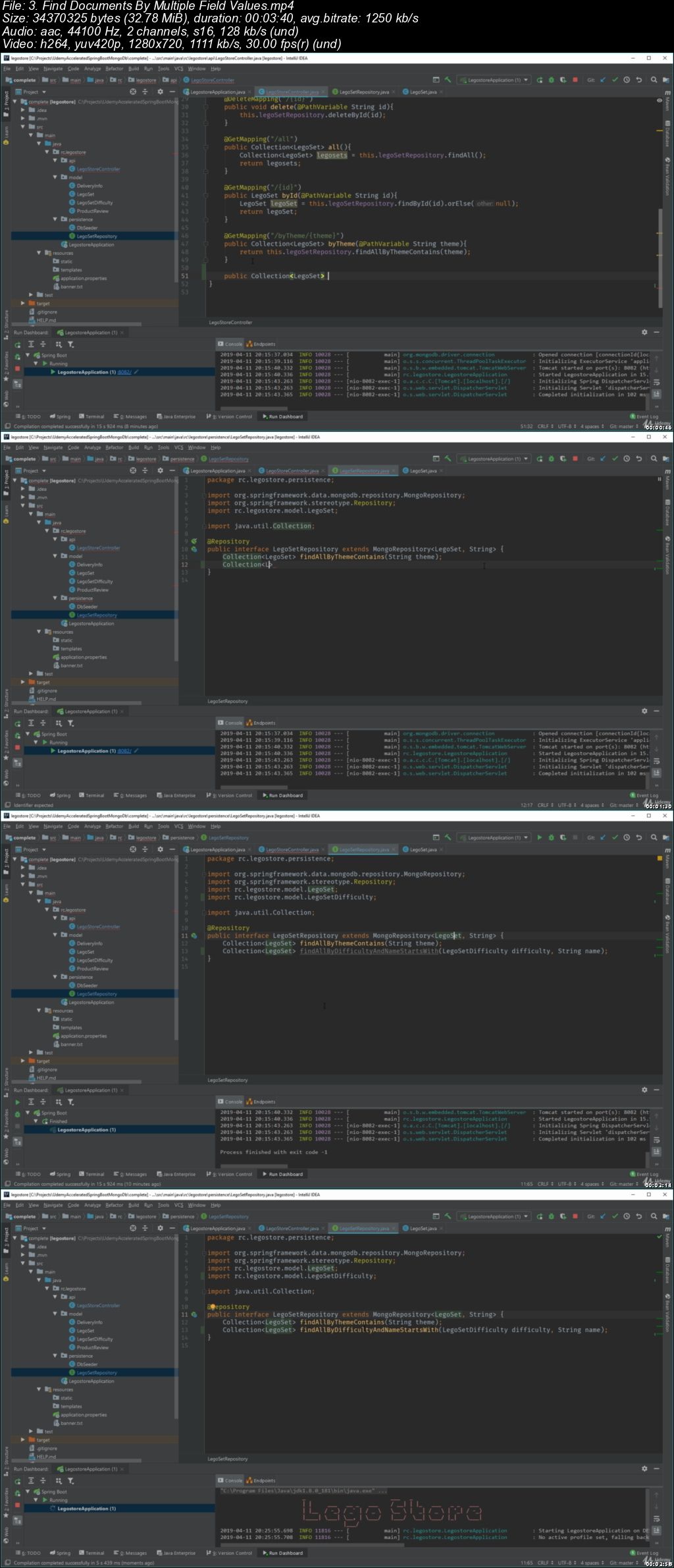  Accelerated Spring Boot With MongoDB 