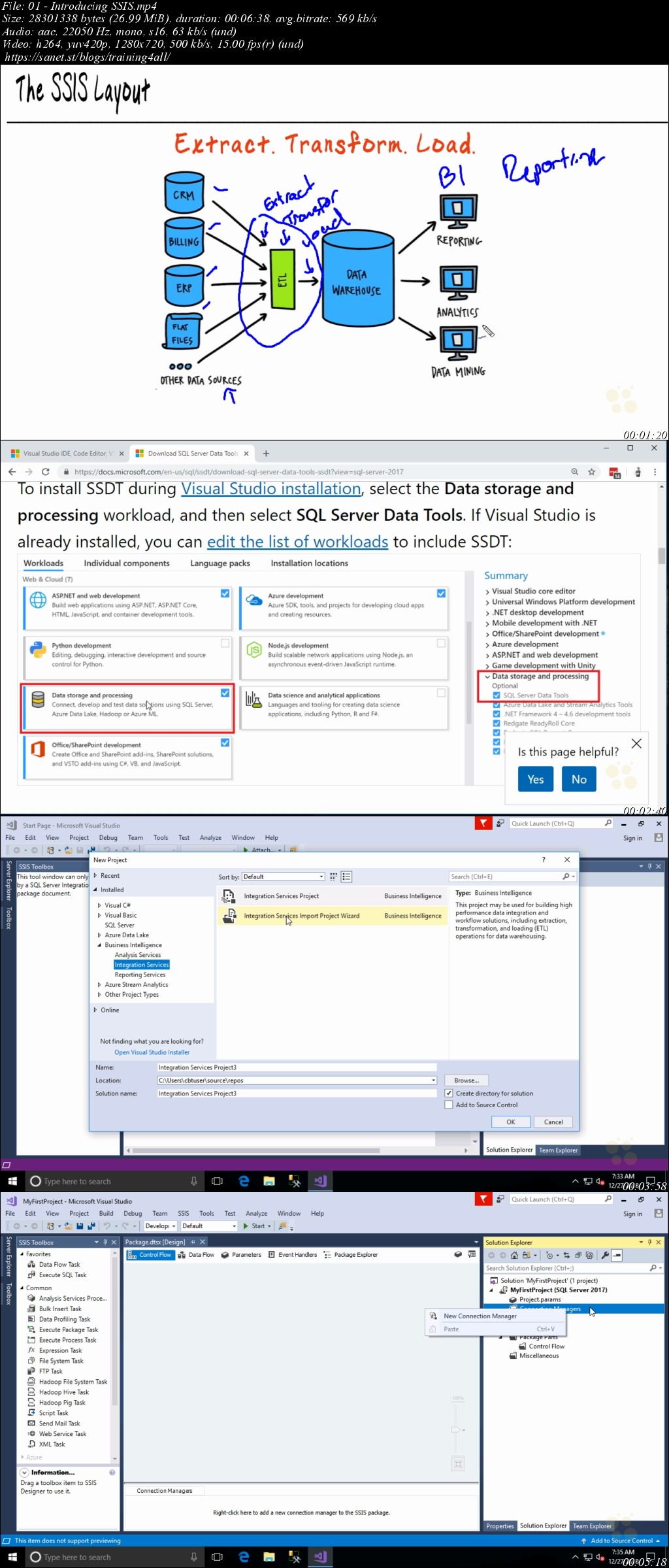 CBT Nuggets - Microsoft SQL: SSIS