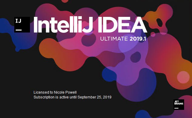 JetBrains IntelliJ IDEA Ultimate 2019.1.2