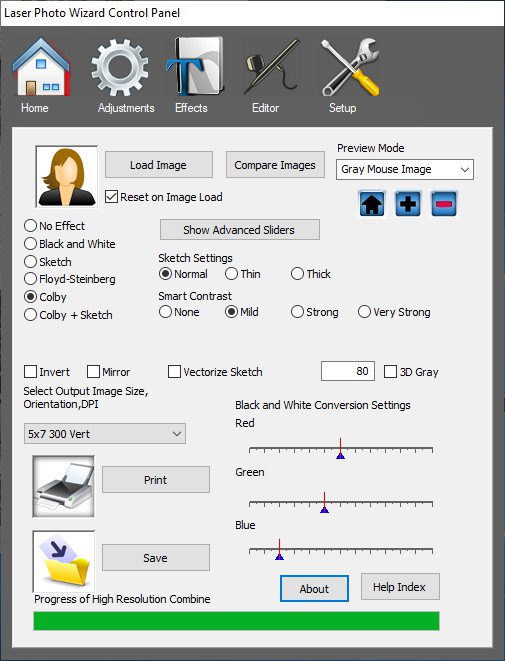 Laser Photo Wizard Professional 5.2