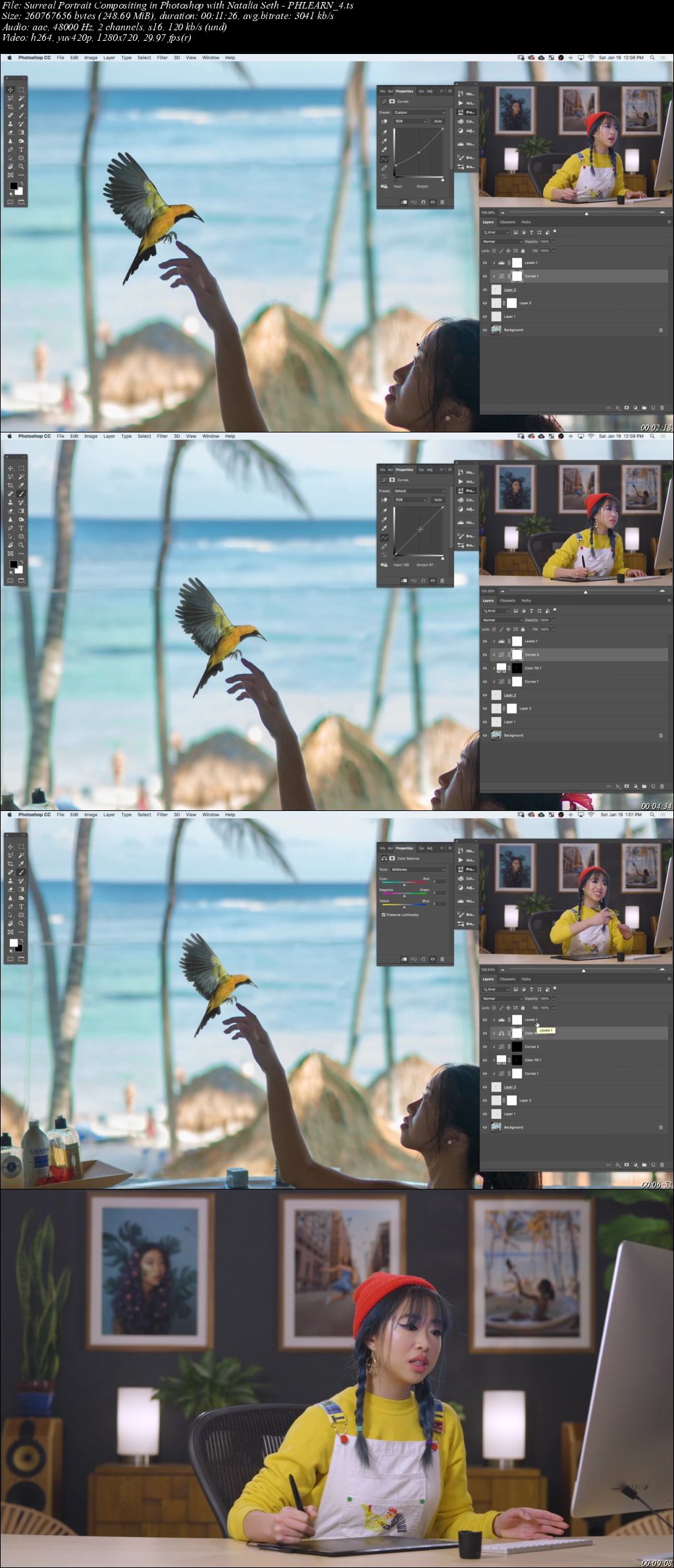 Surreal Portrait Compositing in Photoshop