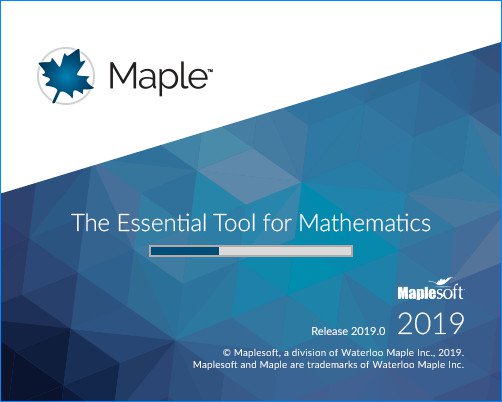 Maplesoft Maple 2019.1 x64
