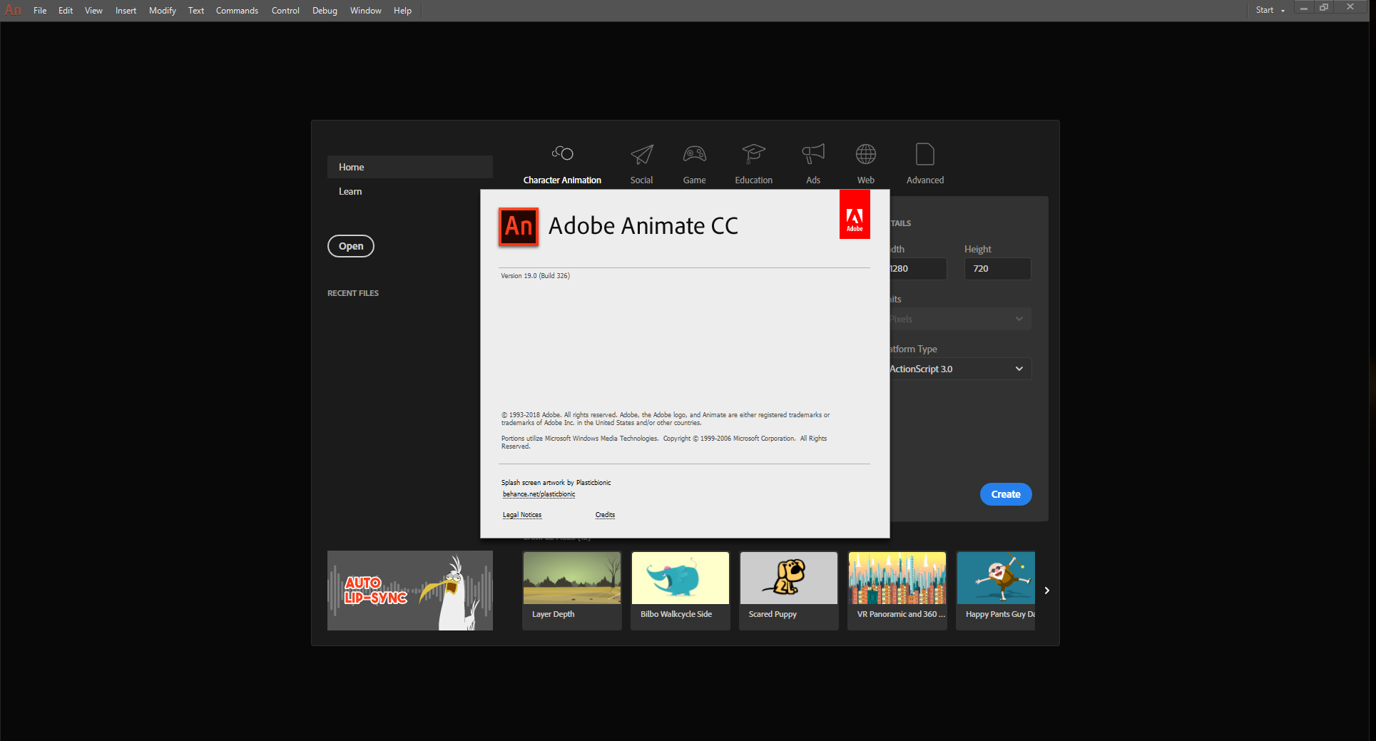 Adobe Animate CC 2019 v19.0 (x64)