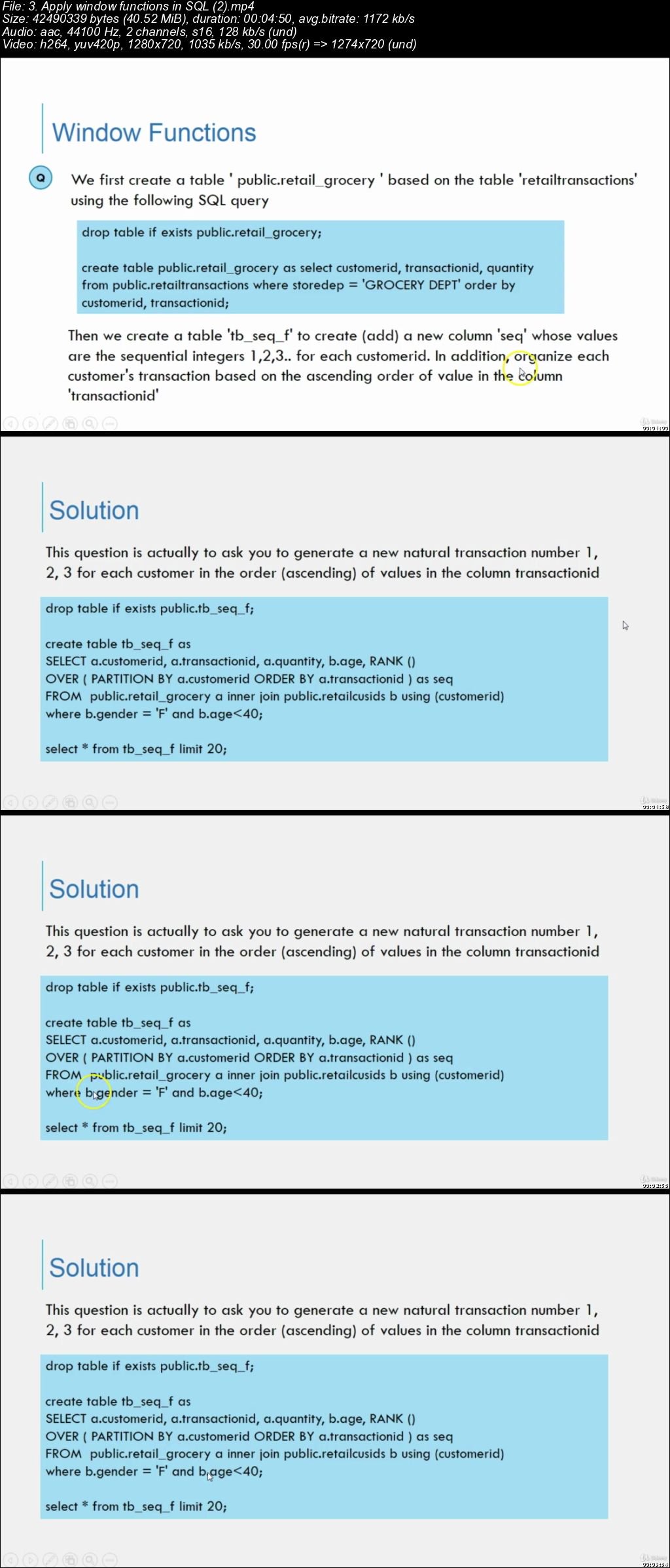  The complete SQL & Python for SQL with Hands-on Questions 