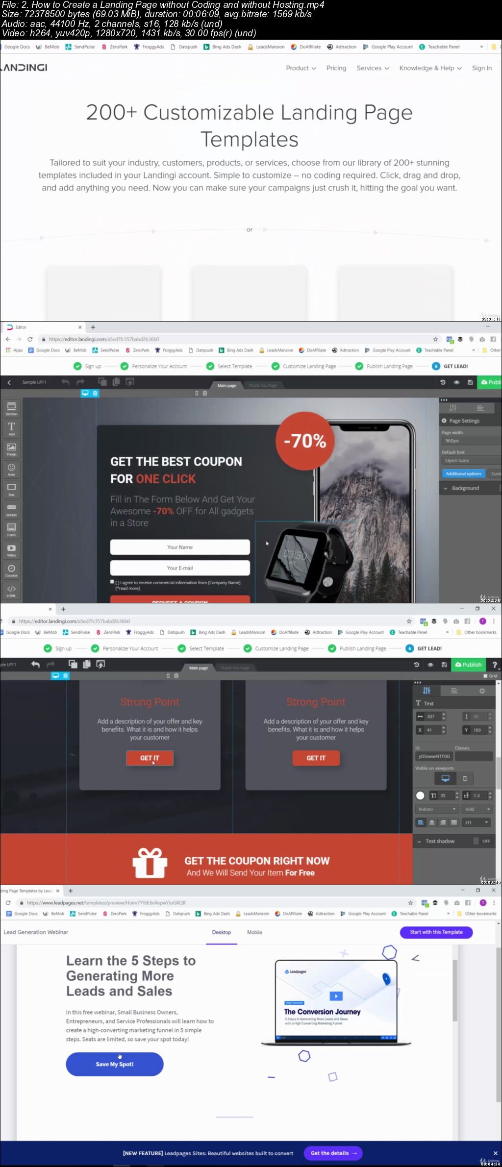  Beginners Landing Page Course 