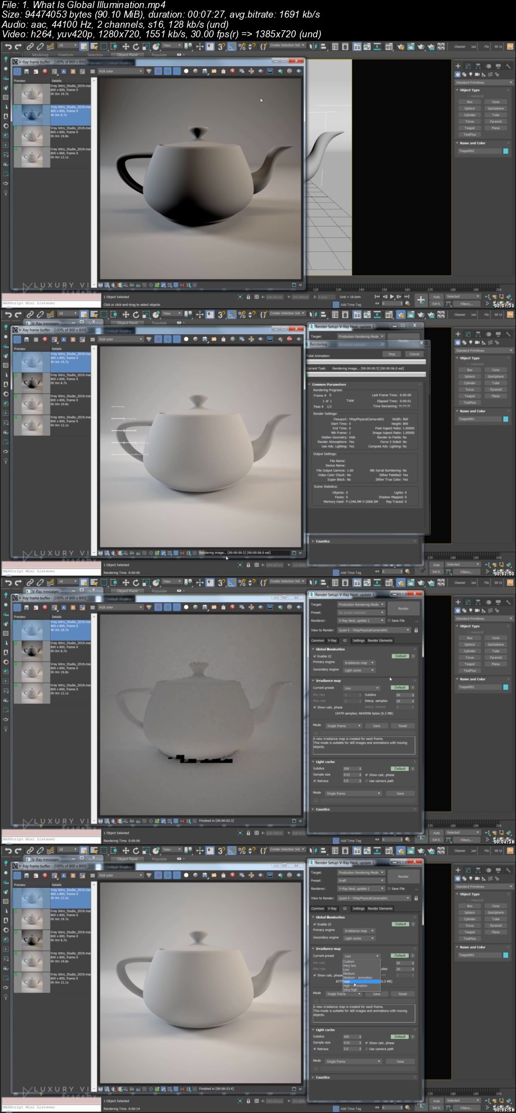  Introduction To Vray in 3ds Max : The Quickest Way 