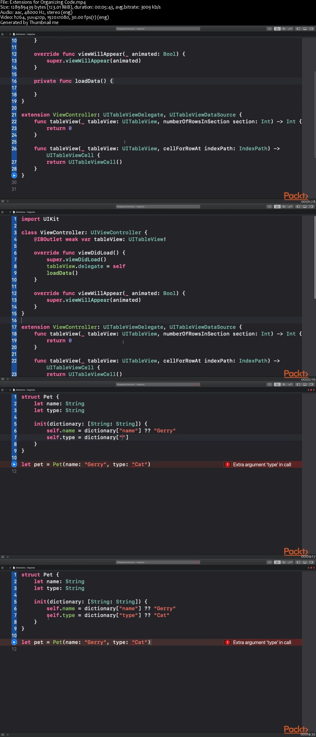 Advanced iOS Development with Swift 4.x