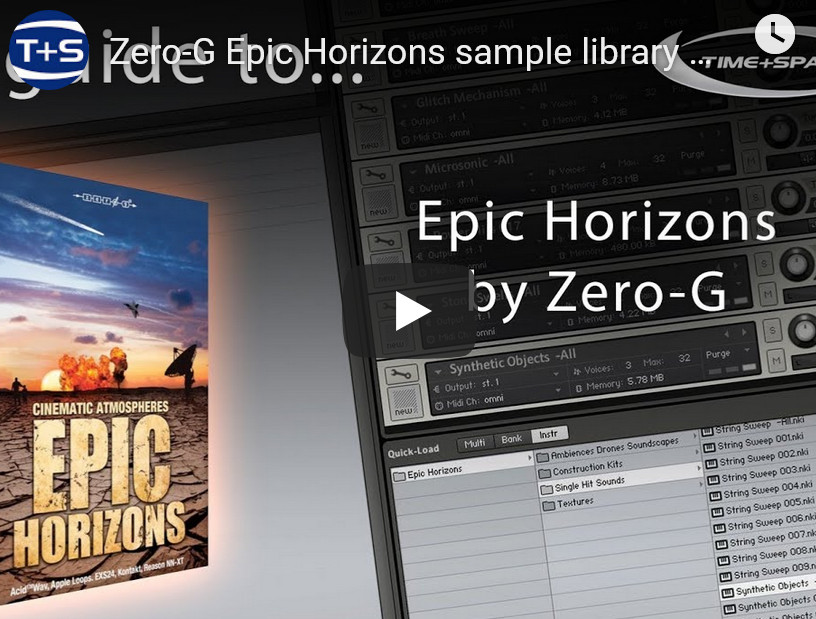 Zero-G Epic Horizons MULTiFORMAT