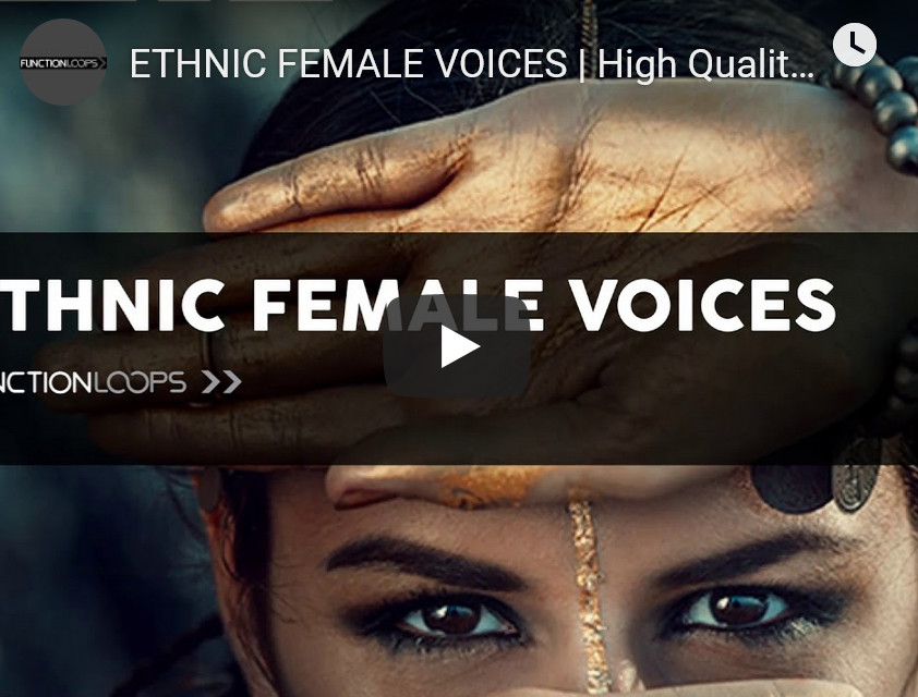 Function Loops Ethnic Female Voices WAV MiDi REVEAL SOUND SPiRE-DISCOVER