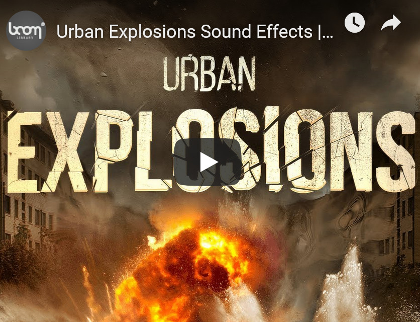 Boom Library Urban Explosions Bundle WAV