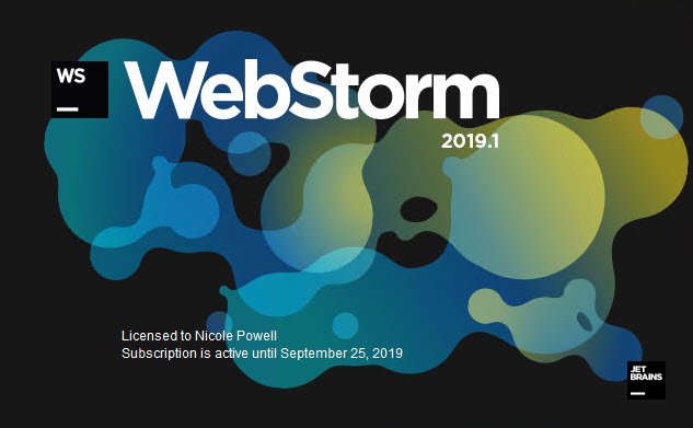JetBrains WebStorm 2019.1.3