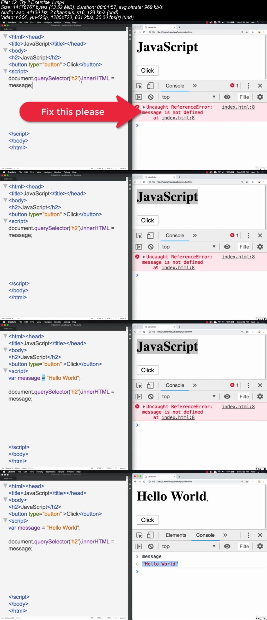  JavaScript course - Learn core concepts of JavaScript 