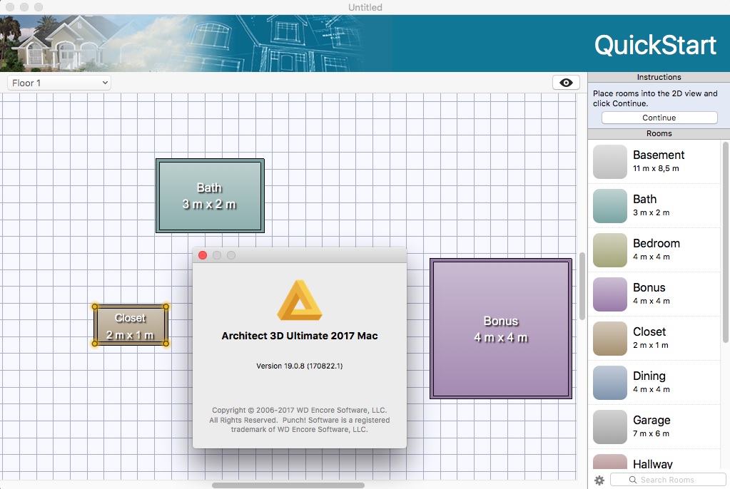 Avanquest Architect 3D Ultimate 2017 Mac 19.0.8