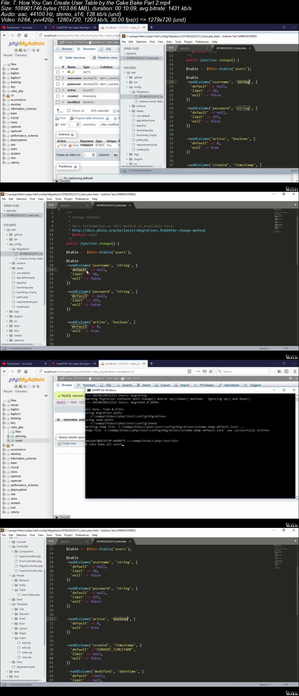  CakePHP for Beginner to Advance with Complete Project 