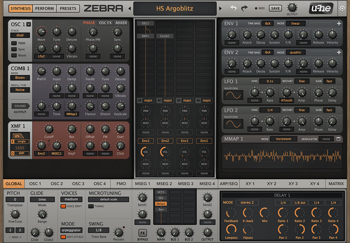u-he Zebra2 v2.8.0.7730 WiN