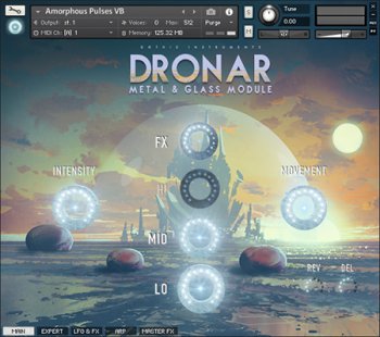 Gothic Instruments DRONAR Metal and Glass KONTAKT