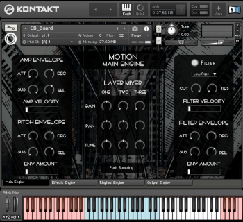 Paris Sampling Motion Cinematic Grooves KONTAKT screenshot