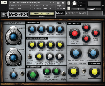 Square Saw Sound VC-SSS-3 KONTAKT screenshot