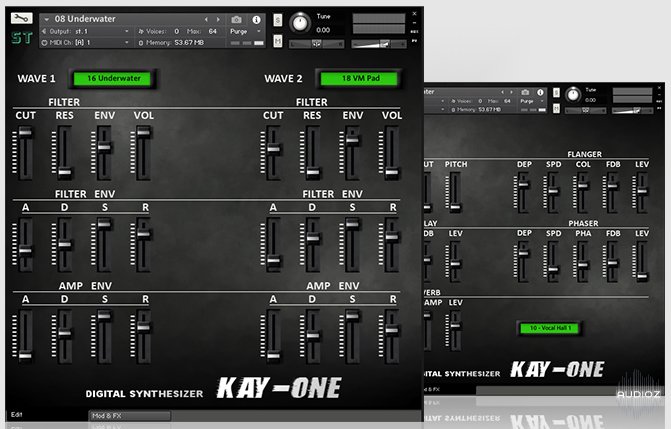 Sampletrip KAY-ONE KONTAKT screenshot