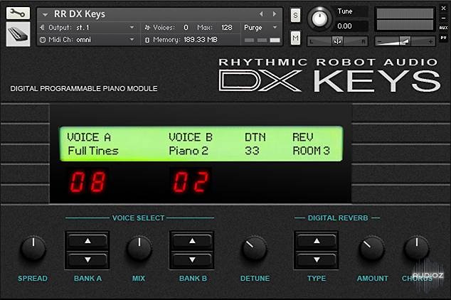 Rhythmic Robot Audio DX Keys KONTAKT