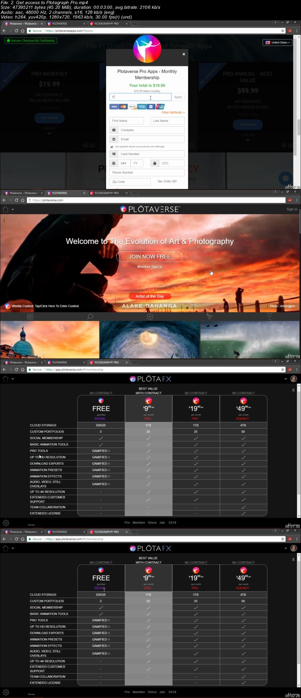  Guide to Photo Animation:  Using PlotagraphPro 