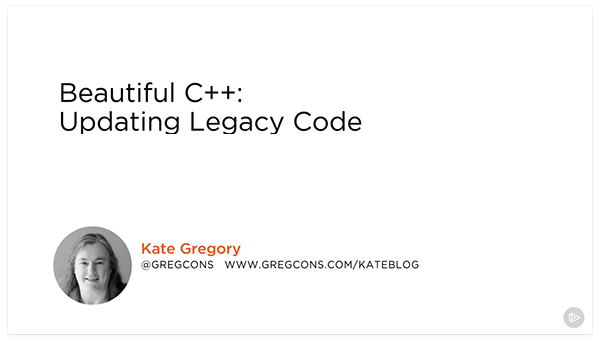 Beautiful C++: Updating Legacy Code