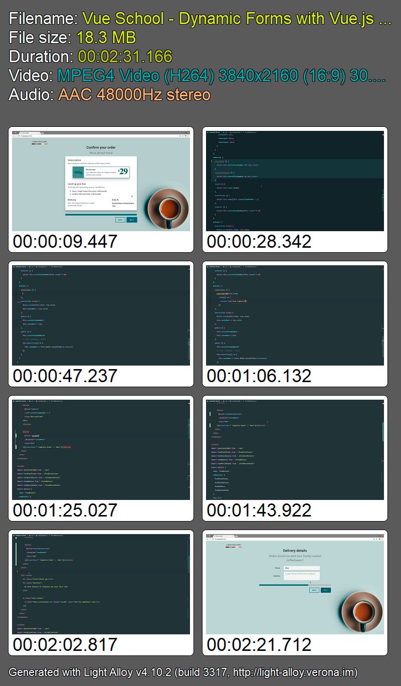 Dynamic Forms with Vue.js