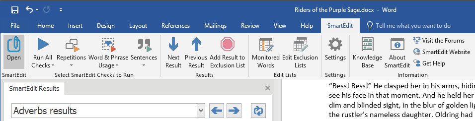 Bad Wolf Software SmartEdit Pro for Word v7