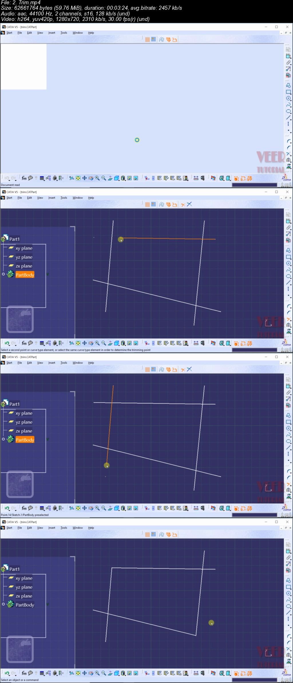  Catia V5 : Fundamental 3D Modeling Course for Engineers 