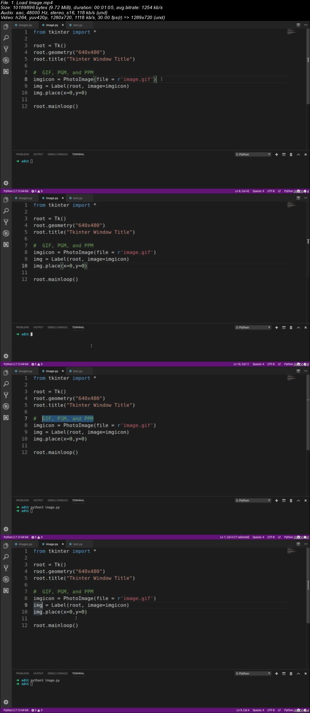  Python Desktop Apps with Tkinter 