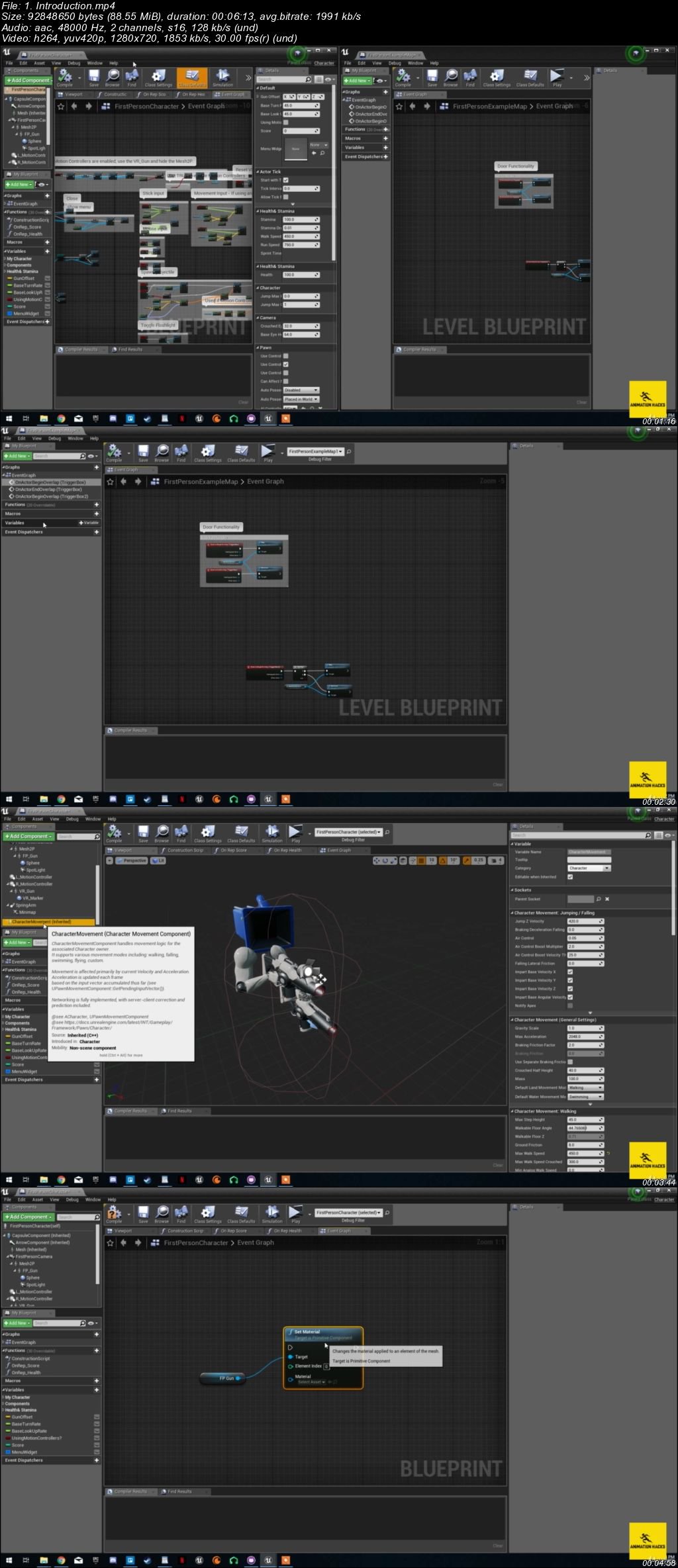  The complete guide for blueprint development in Unreal 4 