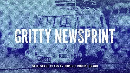 Skillshare – Gritty Newsprint Effect in Photoshop
