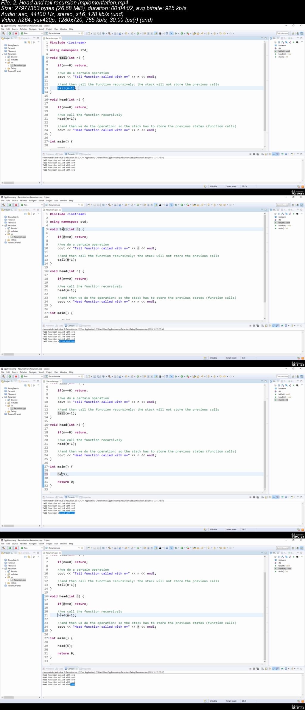  Algorithms Bootcamp in C++ 
