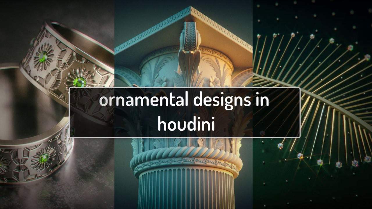 Rohan Dalvi – Ornamental Designs in Houdini