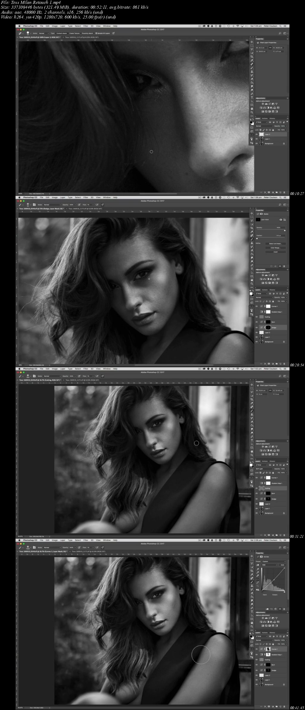 Peter Coulson Photography - Retouching - Tess - Milan