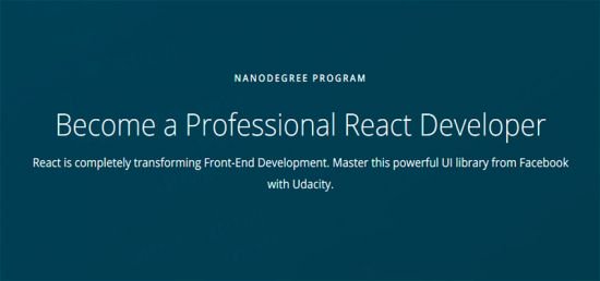 Become a Professional React Developer (Nanodegree Program)