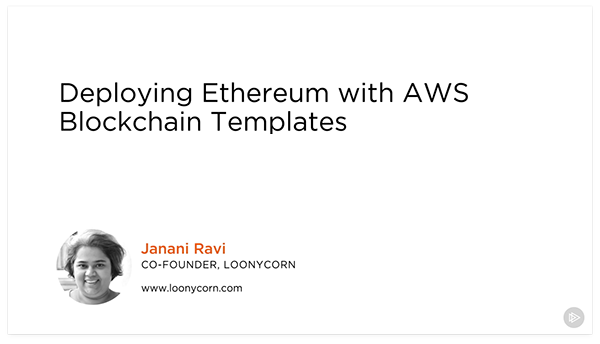 Deploying Hyperledger Fabric with AWS Blockchain Templates