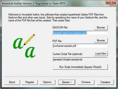 Ancestral Author v2.9d