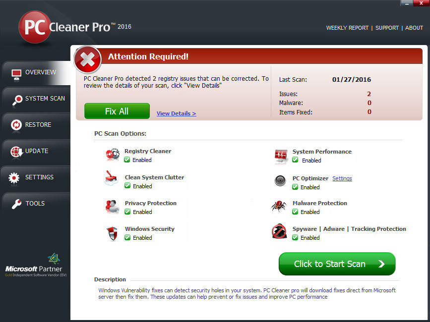 PC Cleaner Pro 2016 14.0.16.1.27