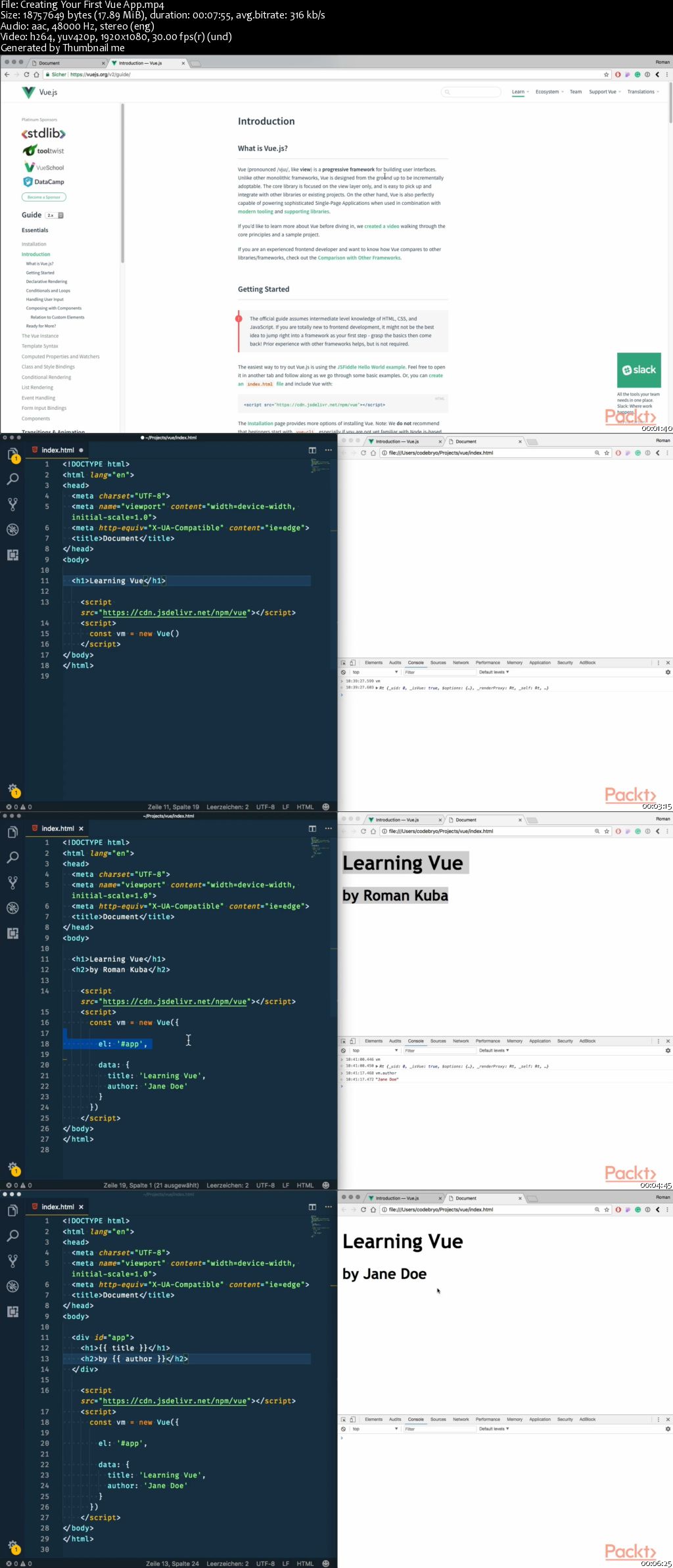 Hands-On Web Development with Vue.js