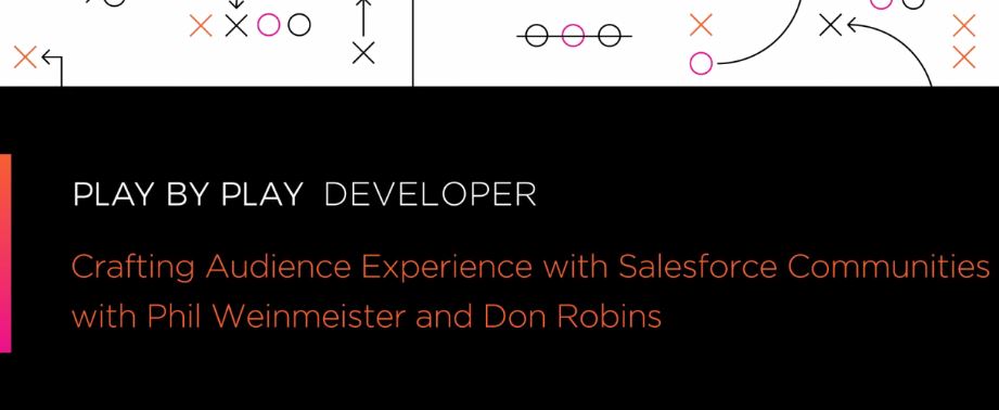 Play by Play: Crafting Audience Experience with Salesforce Communities