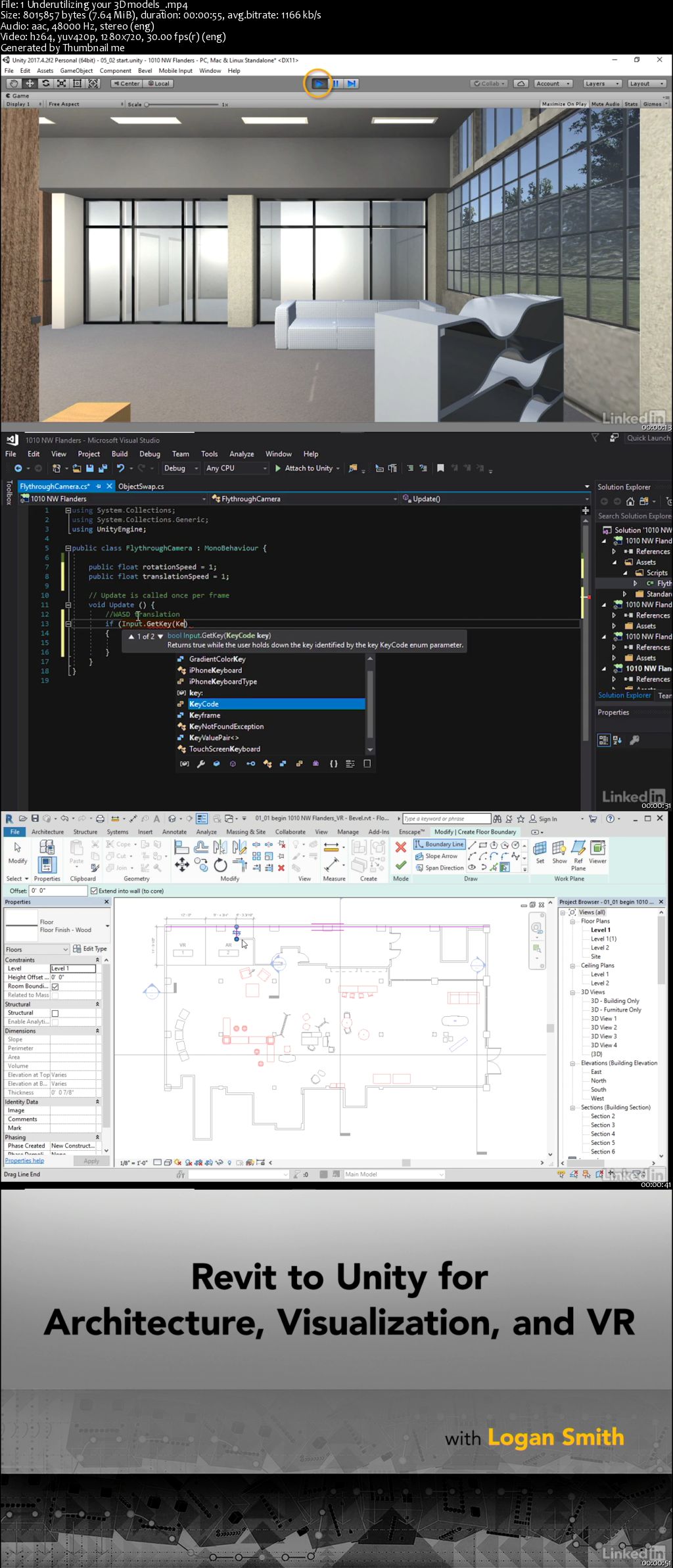 Revit to Unity for Architecture, Visualization, and VR