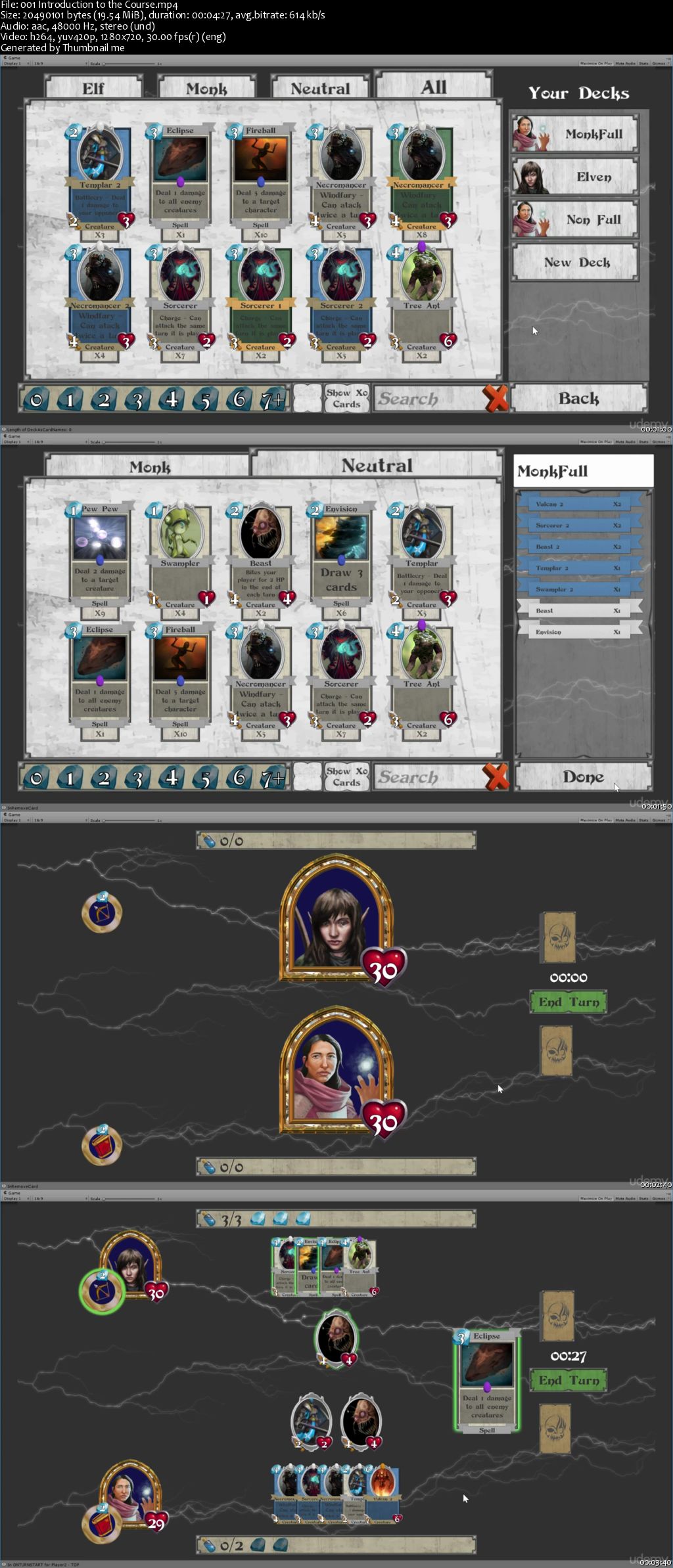 Learn How to Make Trading Card Game Menus With Unity 3D