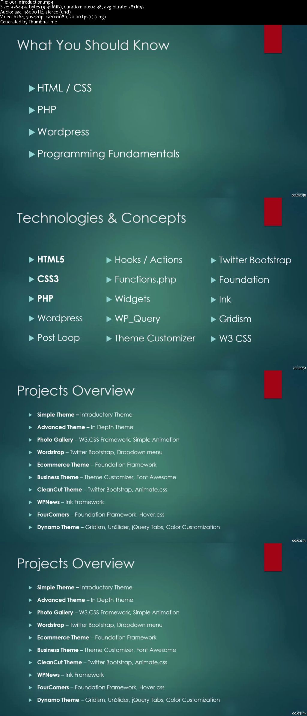 Learn To Create WordPress Themes By Building 10 Projects