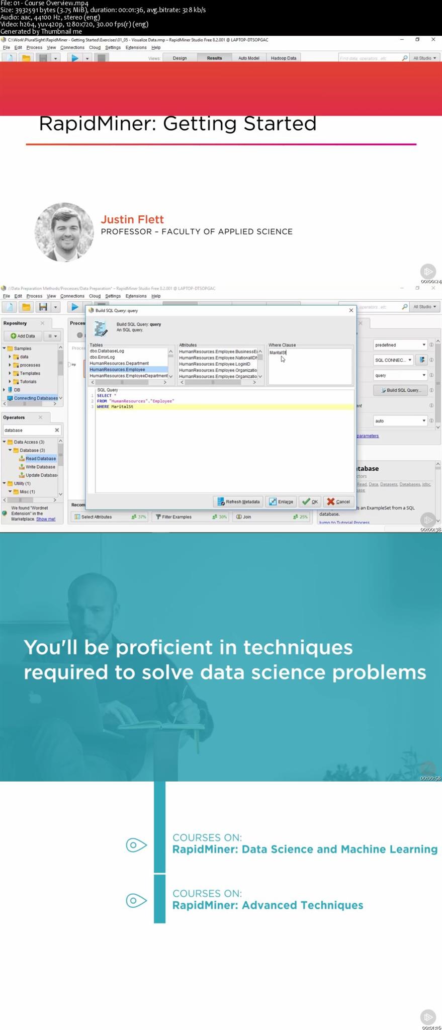 RapidMiner: Getting Started