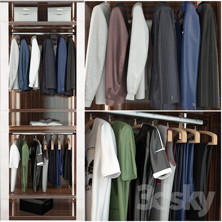 Wardrobe VENERE Capital collection segment A men’s clothing