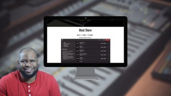 Wix Course Build Your Own Website For Selling Beats Online screenshot